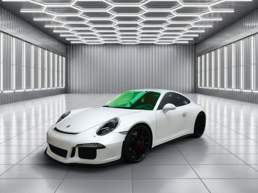 Front Windshield PPF at Mackies